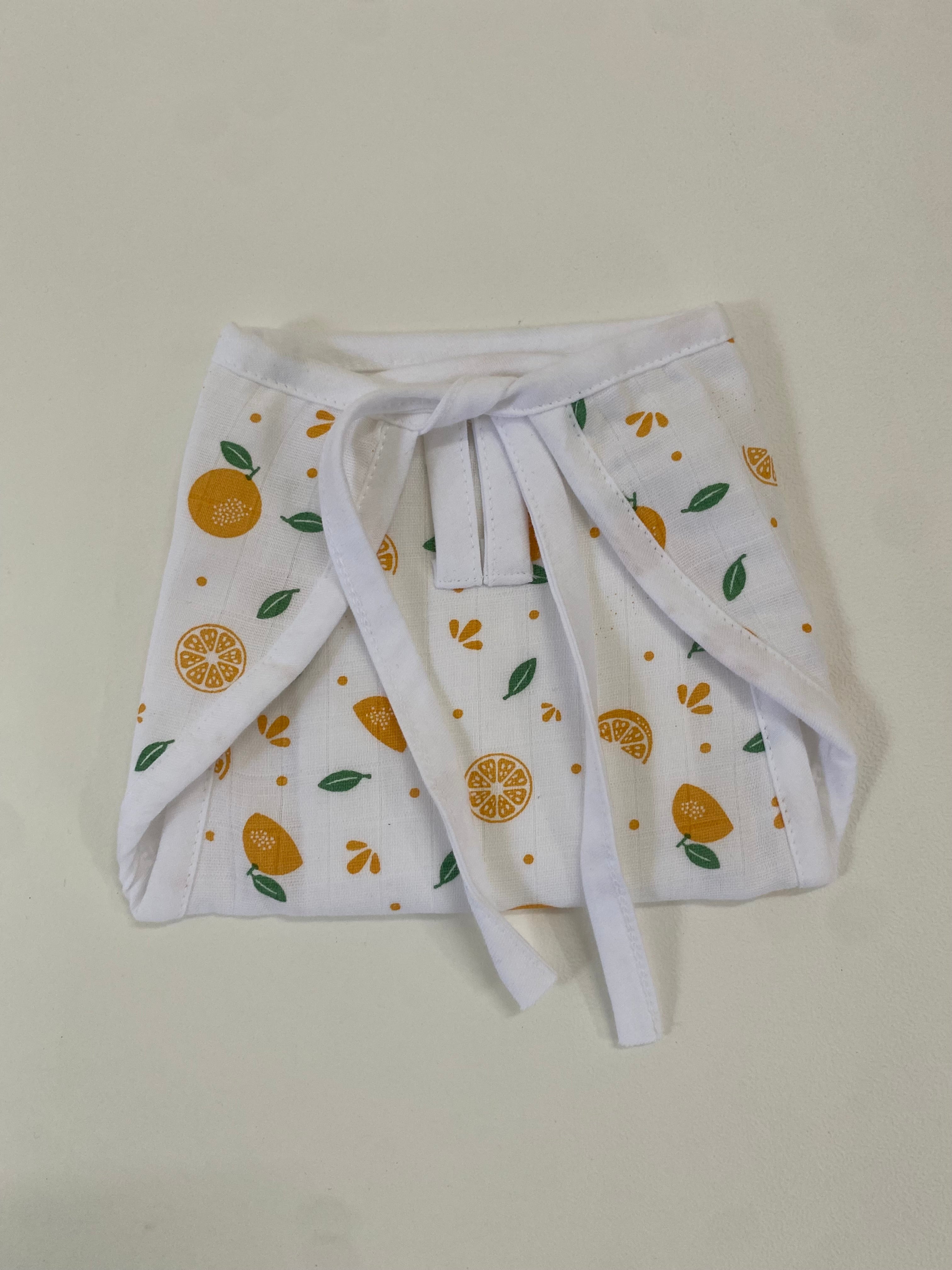 Muslin Nappy - Orange