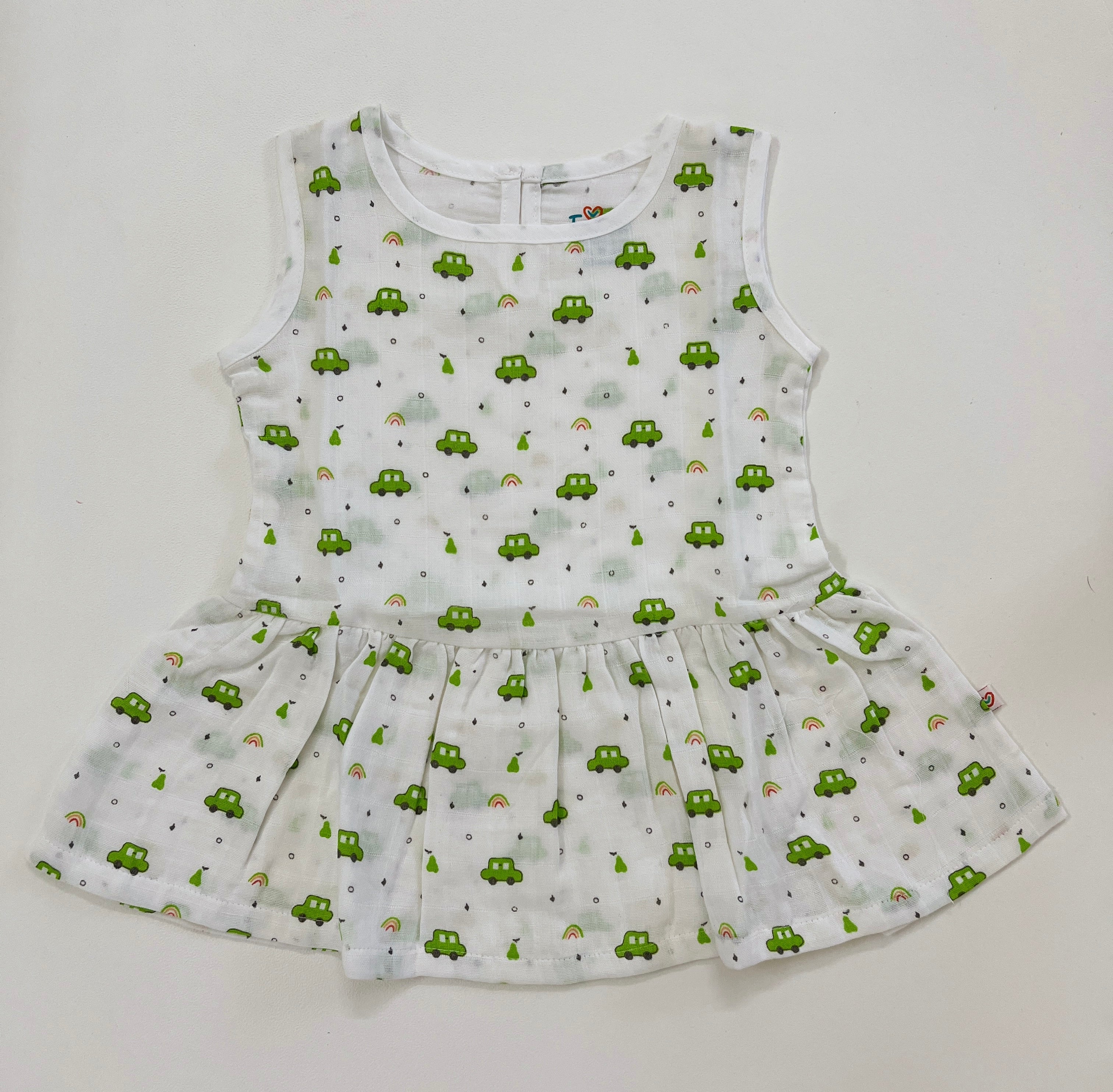 Muslin frock 6-12 - Car