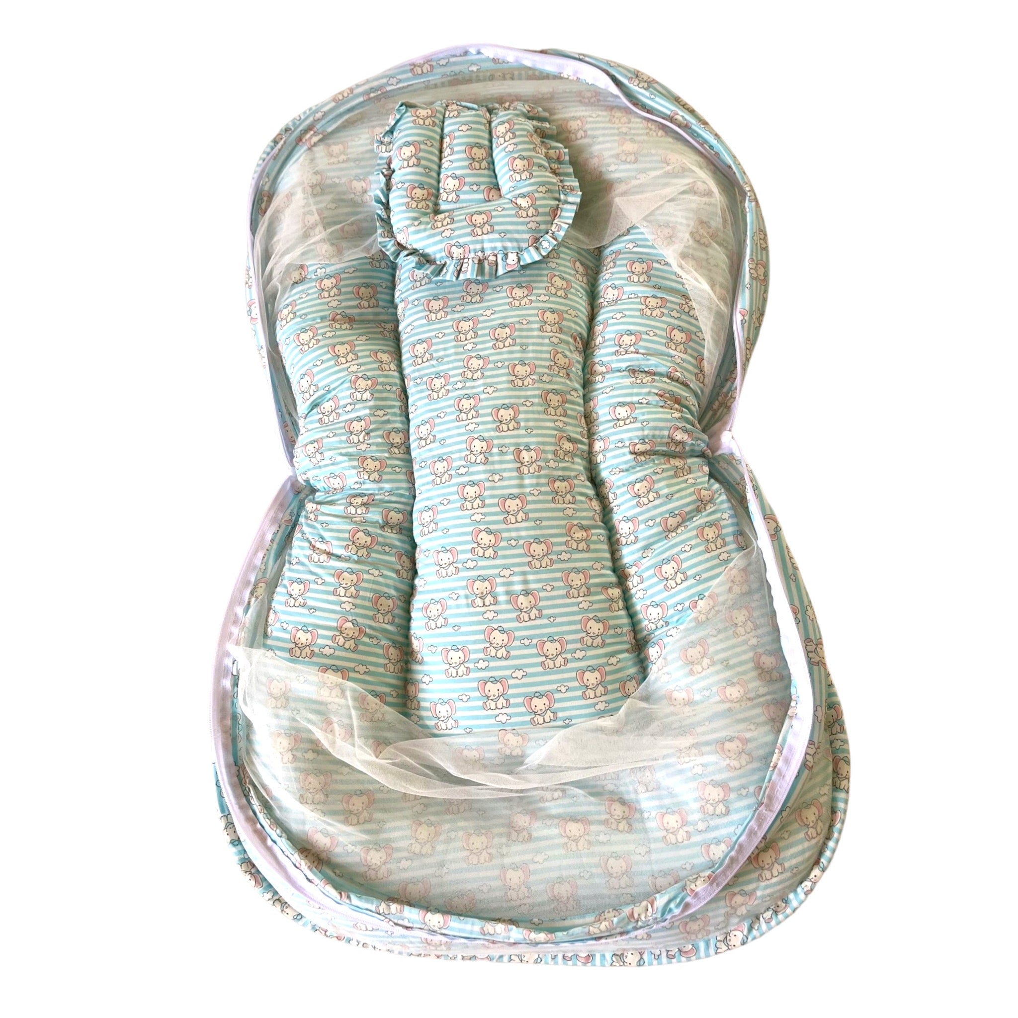 Baby bed with net - Elephant series