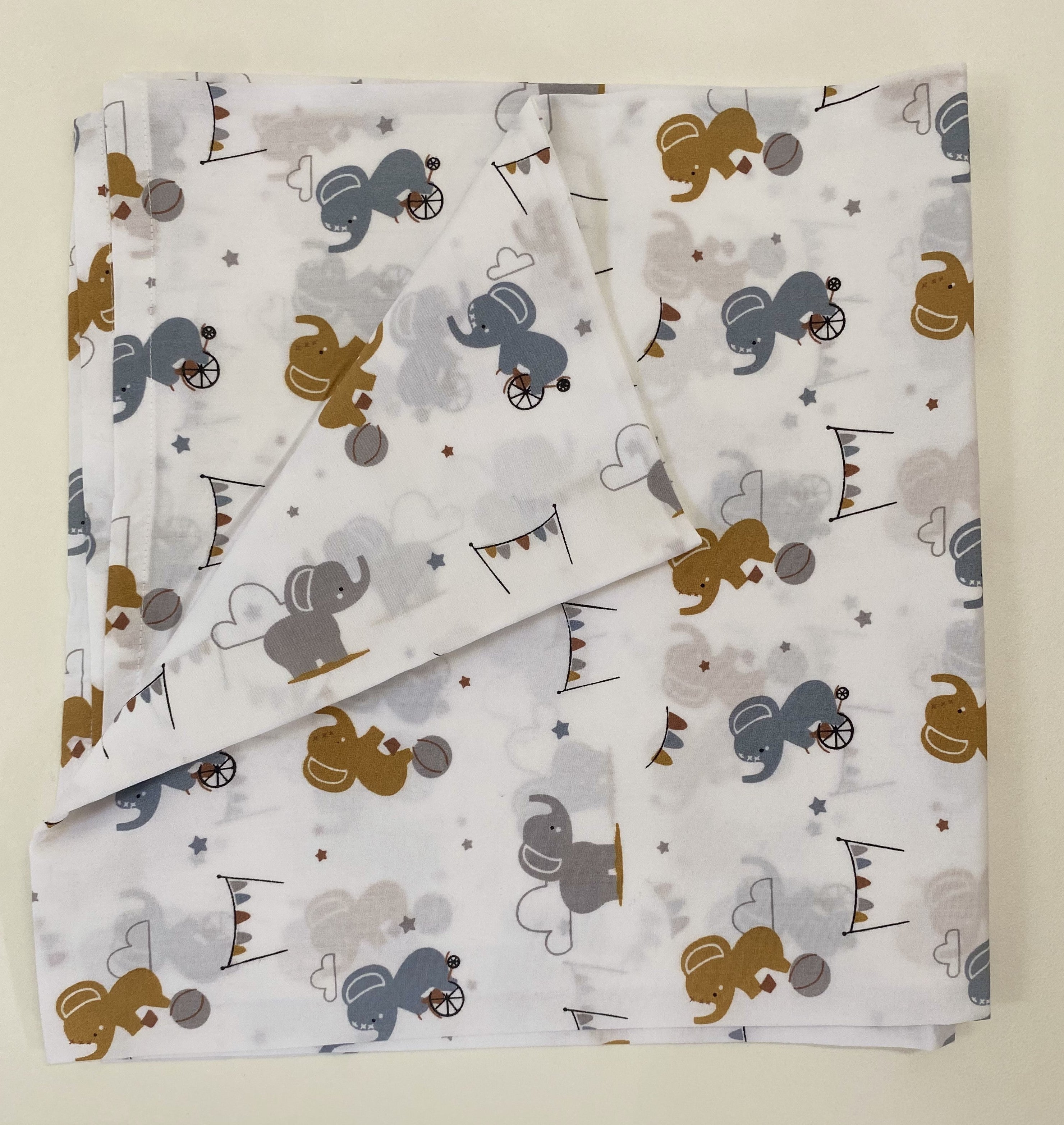 MulMul Cotton Swaddle - Jumbo circus 120*120