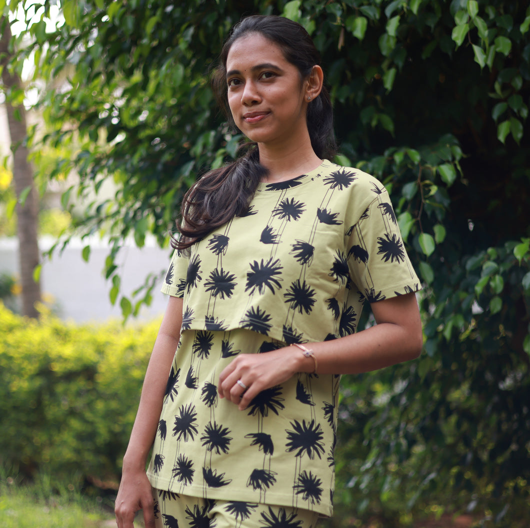 Wild Flower - Nursing T-shirt