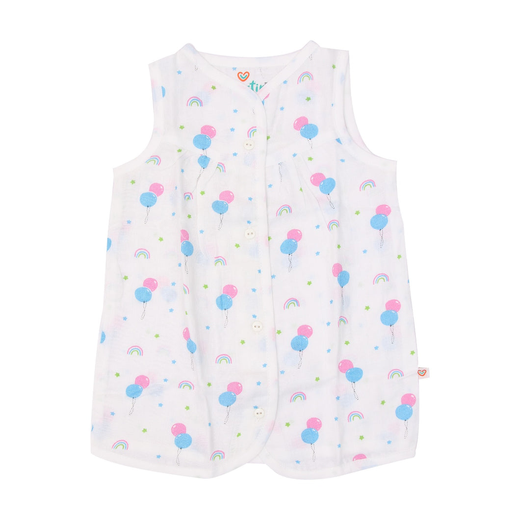 Muslin frock 3-6 - Balloon