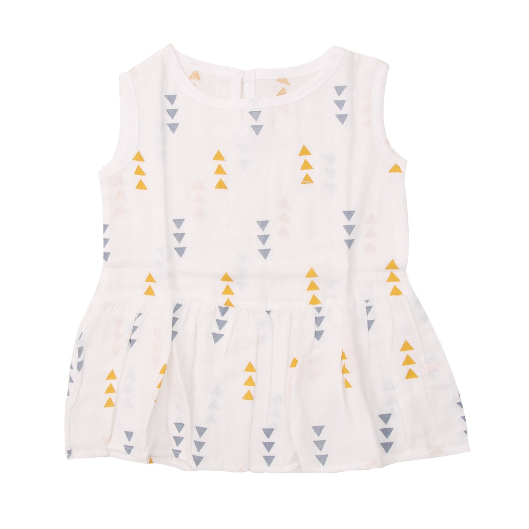 Muslin Frock 6-12 - Triangle