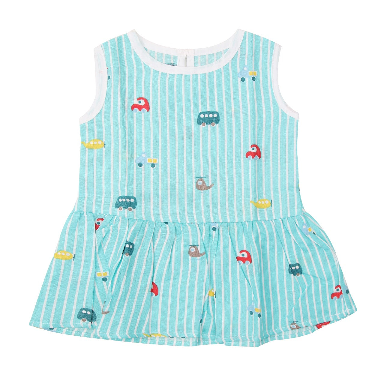 Muslin Frock 6-12 - Stripe