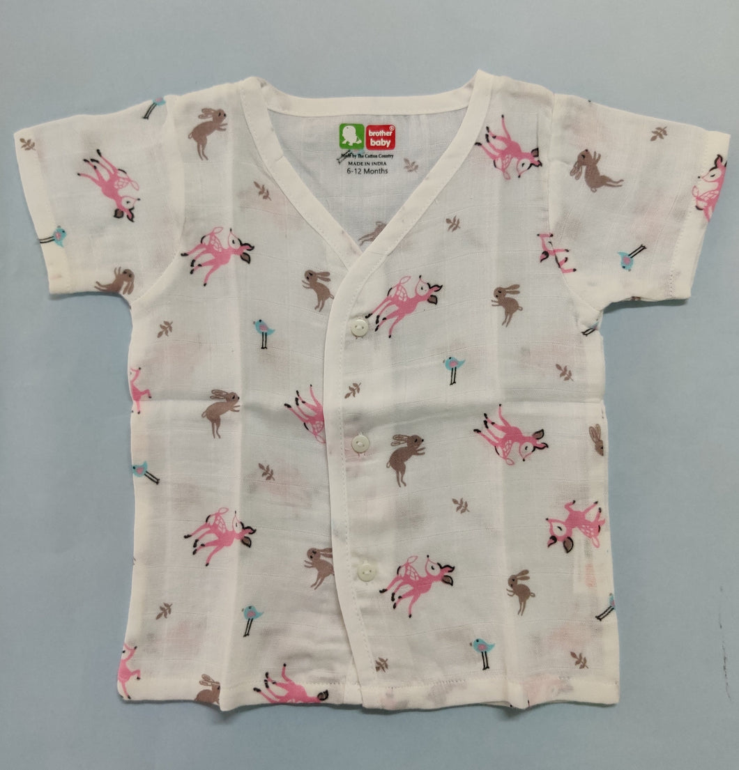 Muslin Jhabla 6-12 - Deer