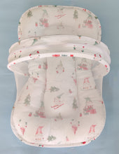 Load image into Gallery viewer, Baby bed with net - Merry Christmas
