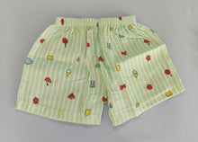 Load image into Gallery viewer, Muslin Jhabla set 1-2 years - Stripes
