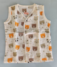 Load image into Gallery viewer, Muslin Jhabla set 1-2 years - Teddy
