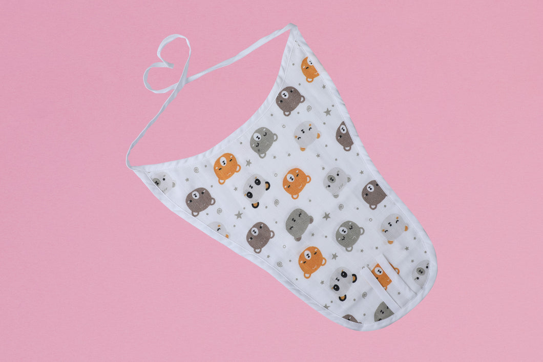 Muslin Nappy - Teddy